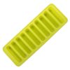 Finger Biscuit Ice Cube Mold 10 Consecutive Rectangular Chocolate Bars Cake Baking Ice Cube Tool - Green