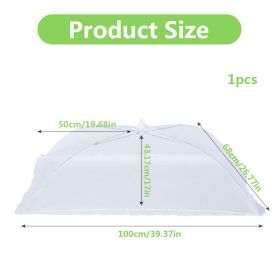 1pc/6pcs Plain Food Cover - Large (39.37in*26.77i)