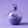 Whiskey Ice Ball Mold Freeze Ball Shaped Ice Cube Silicone Ice Tray Light Bulb Round Ball Home Made Ice Ball - Purple