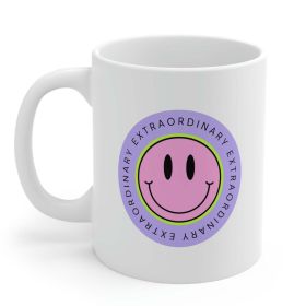 Extraordinary Happy Face Coffee Tea Mug - One Size