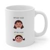 Before and After Yoga Novelty Mug - 11oz