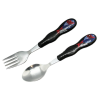 1 X Spiderman Utensil Set - Boys Fork and Spoon - Spider-Man