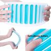 1pc Silicone Ice Cube Tray With Lid Long Strip 10 Grid Cylindrical Ice Tray Ice Making Mold Water Bottle Ice Cube Tray For Freezer - Purple