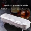 1pc Homemade Ice Cube Ice Ball Mold Household Ice Tray With Cover Frozen Ice Cube Mold - Ice Ball Mold - 4 Big Balls