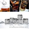 Stainless Steel Ice Cubes Reusable Chilling Stones For Whiskey Wine Keep Your Drink Cold Longer Chilling Party Bar Tool - China - 1pc