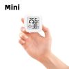 Mini LCD Digital Thermo-Hygrometer Humidity Temperature Measuring Air Comfort Indicator Thermometer Sensor Digital Moisture - White