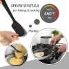 6pcs Silicone Kitchenware Set; Kitchen Supplies; Baking Supplies; Large Scraper; Spatula; Baking Tools; Cake Cream Spatula; Kitchen Tool Set - 6PCS Bl