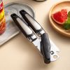 1pc Strong and Multifunctional Stainless Steel Can Opener and Bottle Opener - Perfect for Home Canning and Bottling - Can Opener