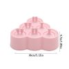 Ice Mold Ice Cube Maker Candy Bar Ice Pop Maker Ice Cream Kitchen Accessories Silicone Molds Popsicle Molds With Lid DIY Mould - Pink