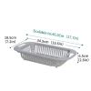 1pc Retractable Fruits And Vegetables Drain Basket; Extendable Over The Sink; Adjustable Strainer; Sink Washing Basket For Kitchen - White