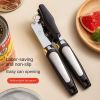 1pc Strong and Multifunctional Stainless Steel Can Opener and Bottle Opener - Perfect for Home Canning and Bottling - Can Opener